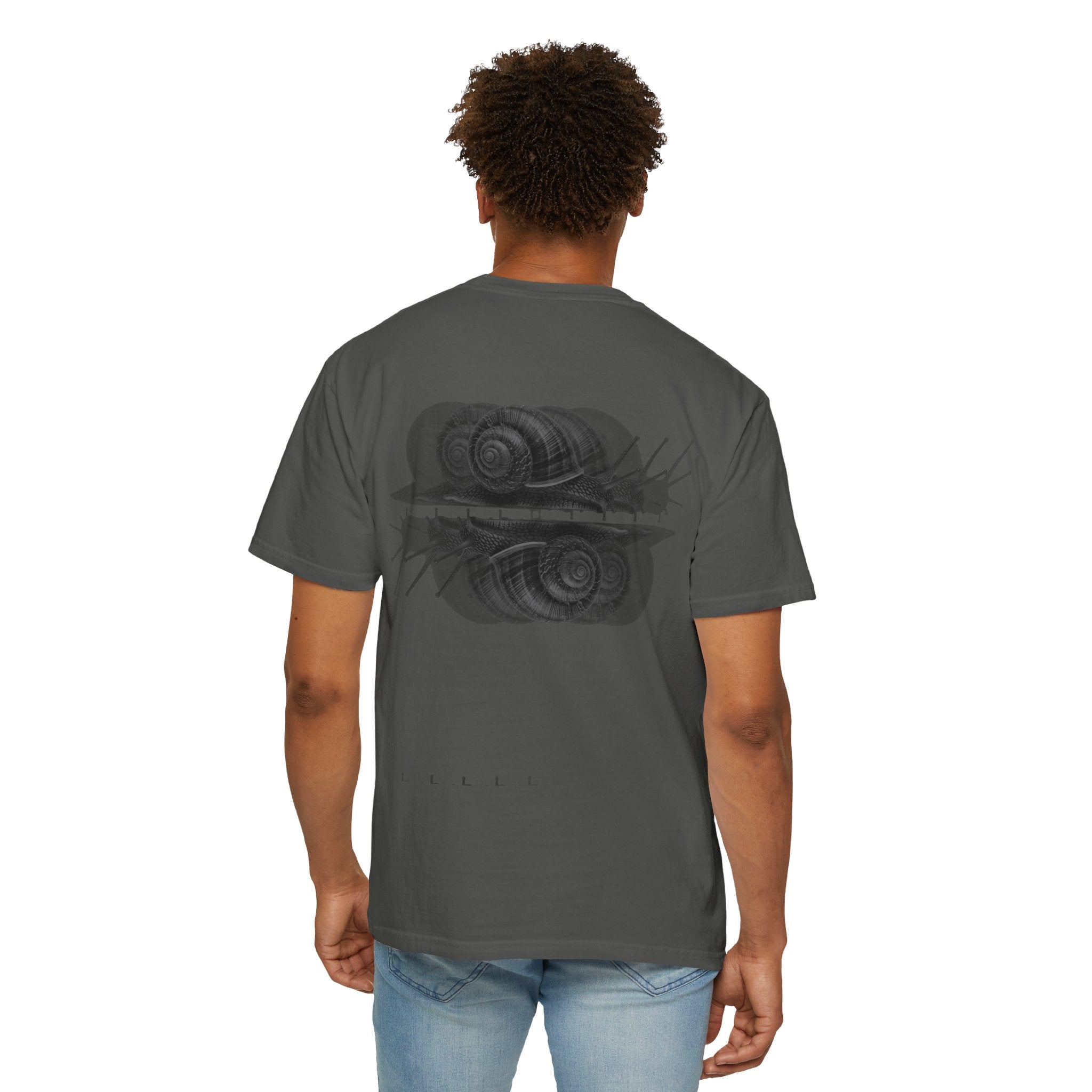 Mollusk Graphic T-Shirt | Abstract Text Design