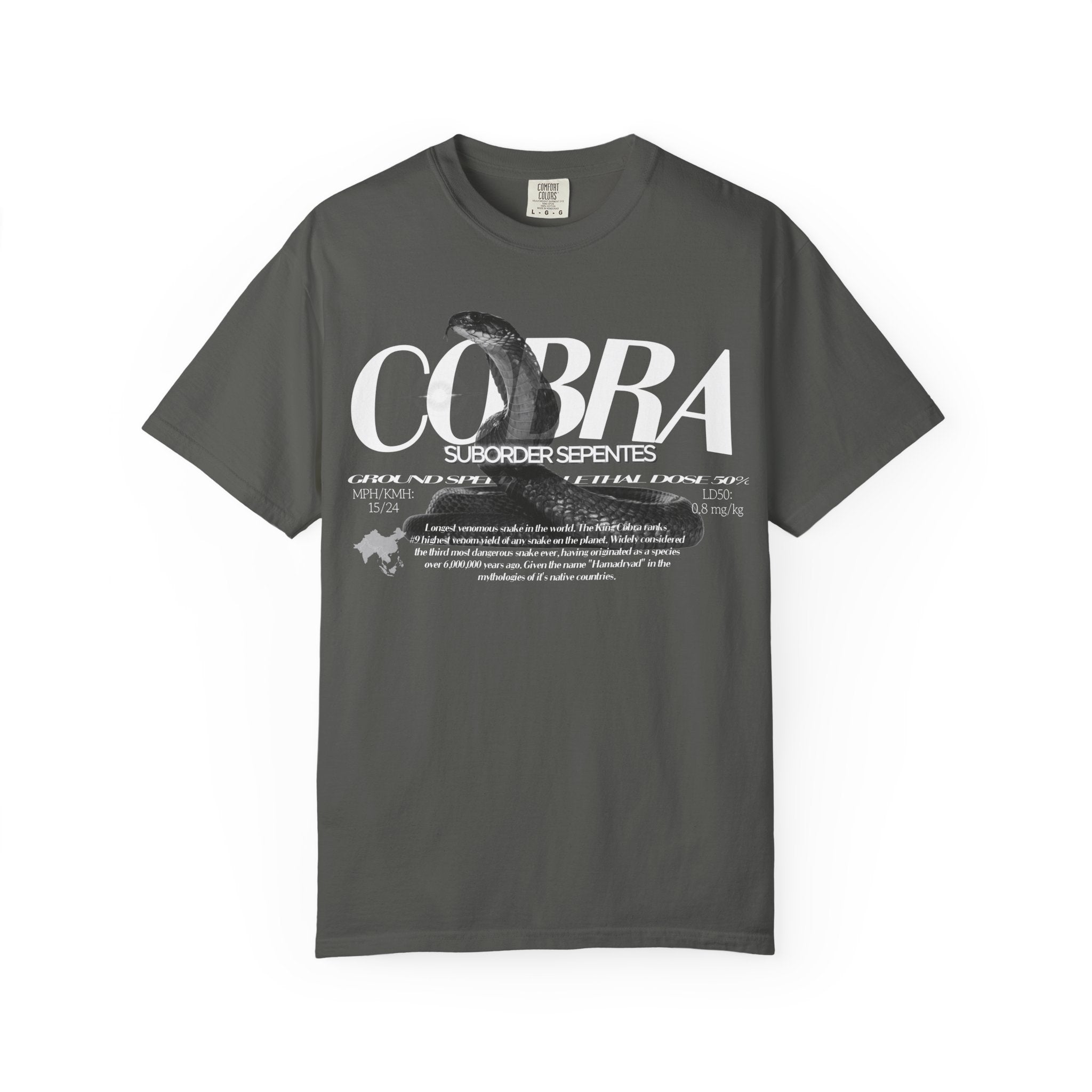 Cobra T-Shirt | King Cobra informational tee