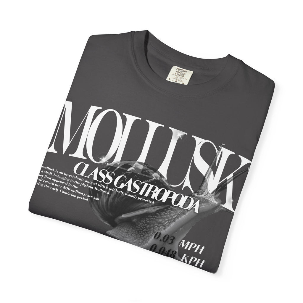 Mollusk Graphic T-Shirt | Abstract Text Design