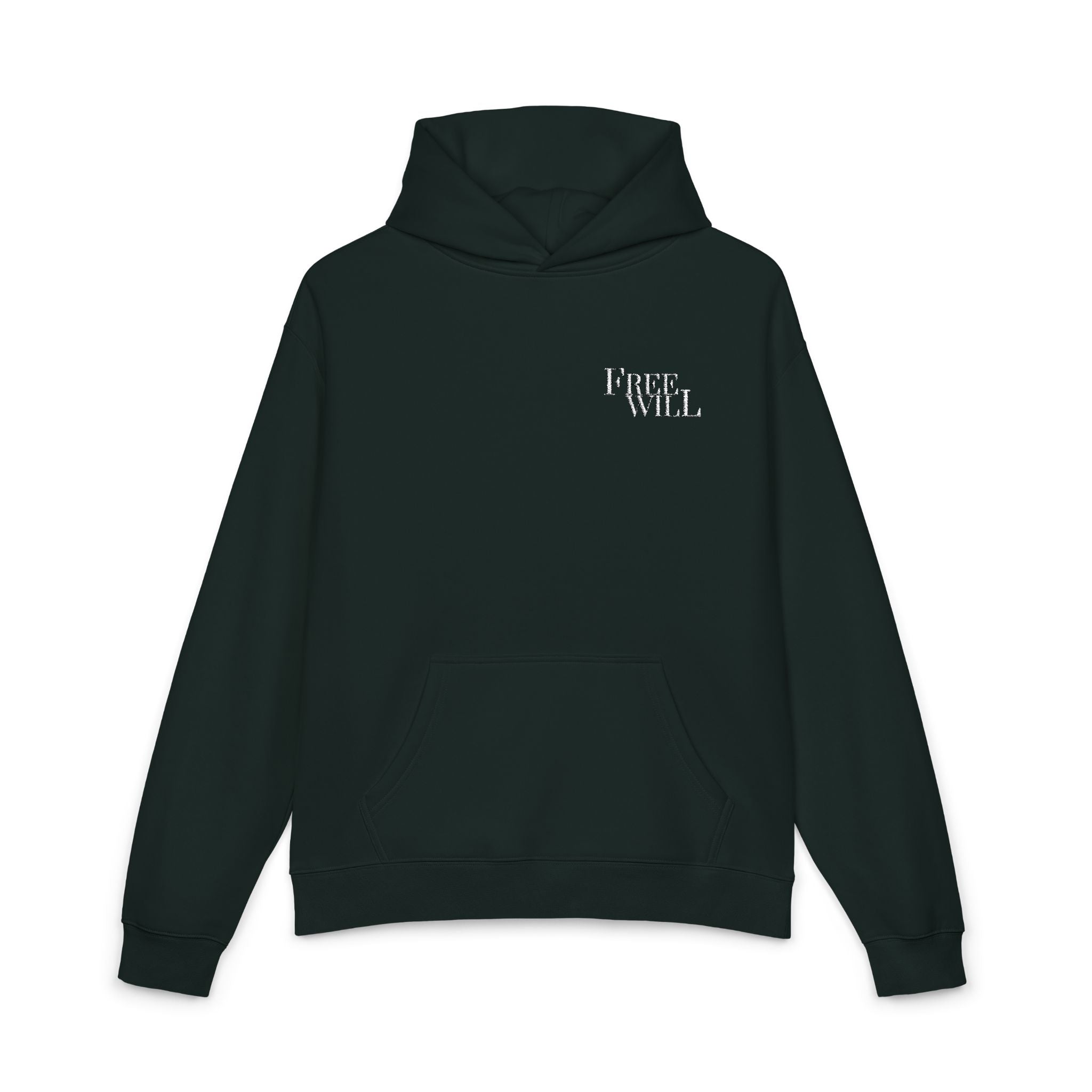 Hoodie FREE WILL Embroidered | Simply Comfort