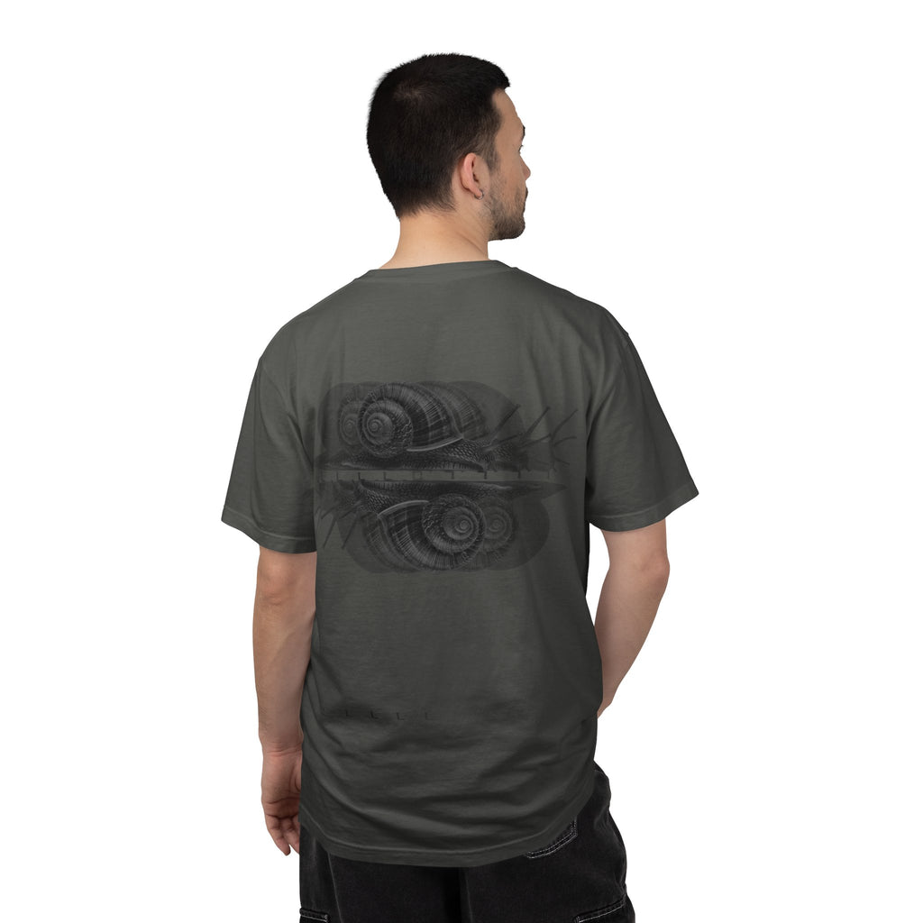 Mollusk Graphic T-Shirt | Abstract Text Design