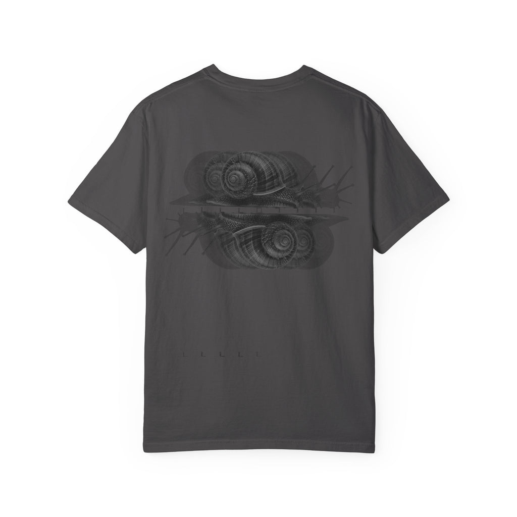 Mollusk Graphic T-Shirt | Abstract Text Design