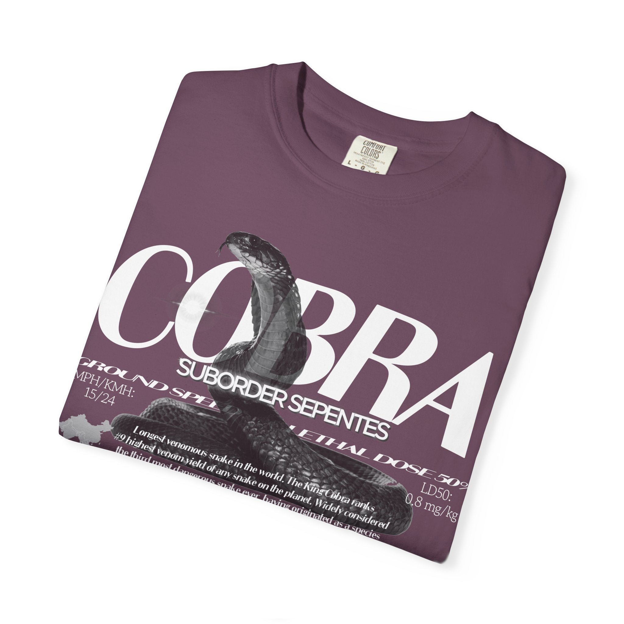 Cobra T-Shirt | King Cobra informational tee