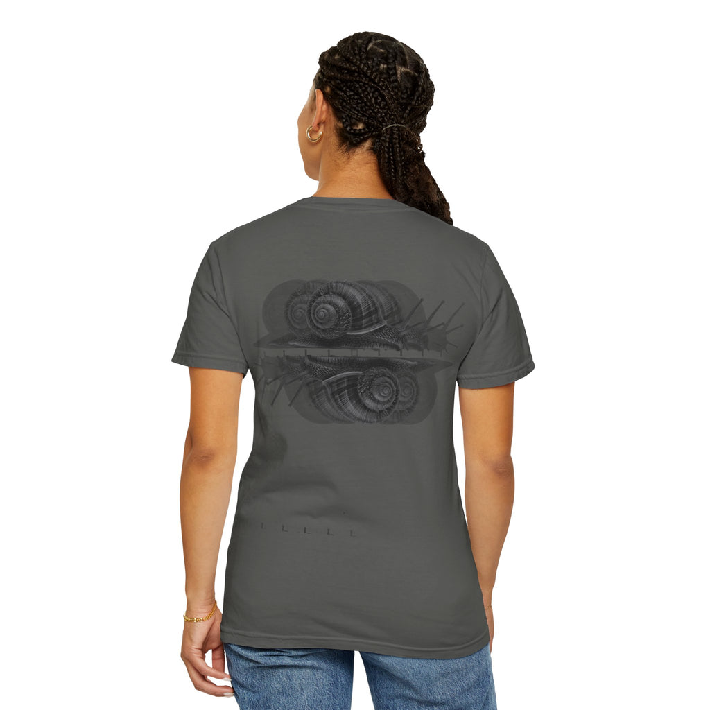 Mollusk Graphic T-Shirt | Abstract Text Design