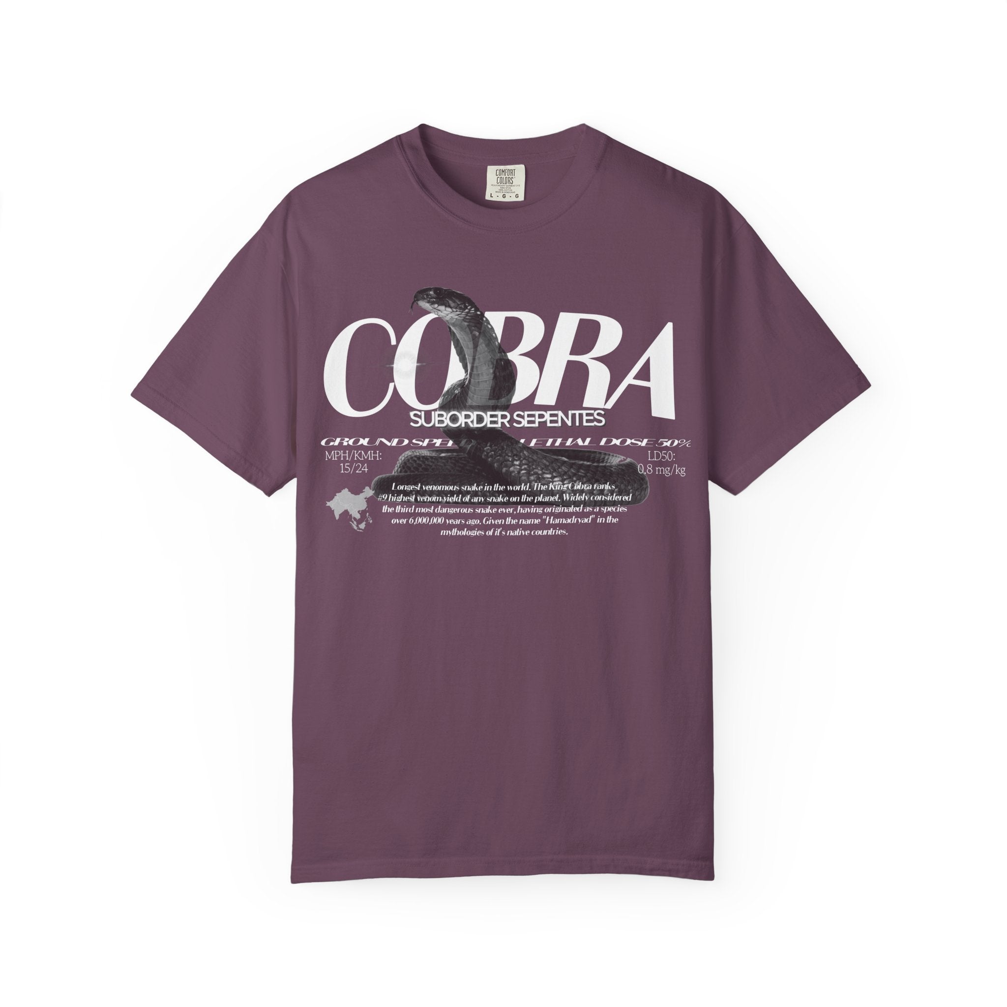 Cobra T-Shirt | King Cobra informational tee