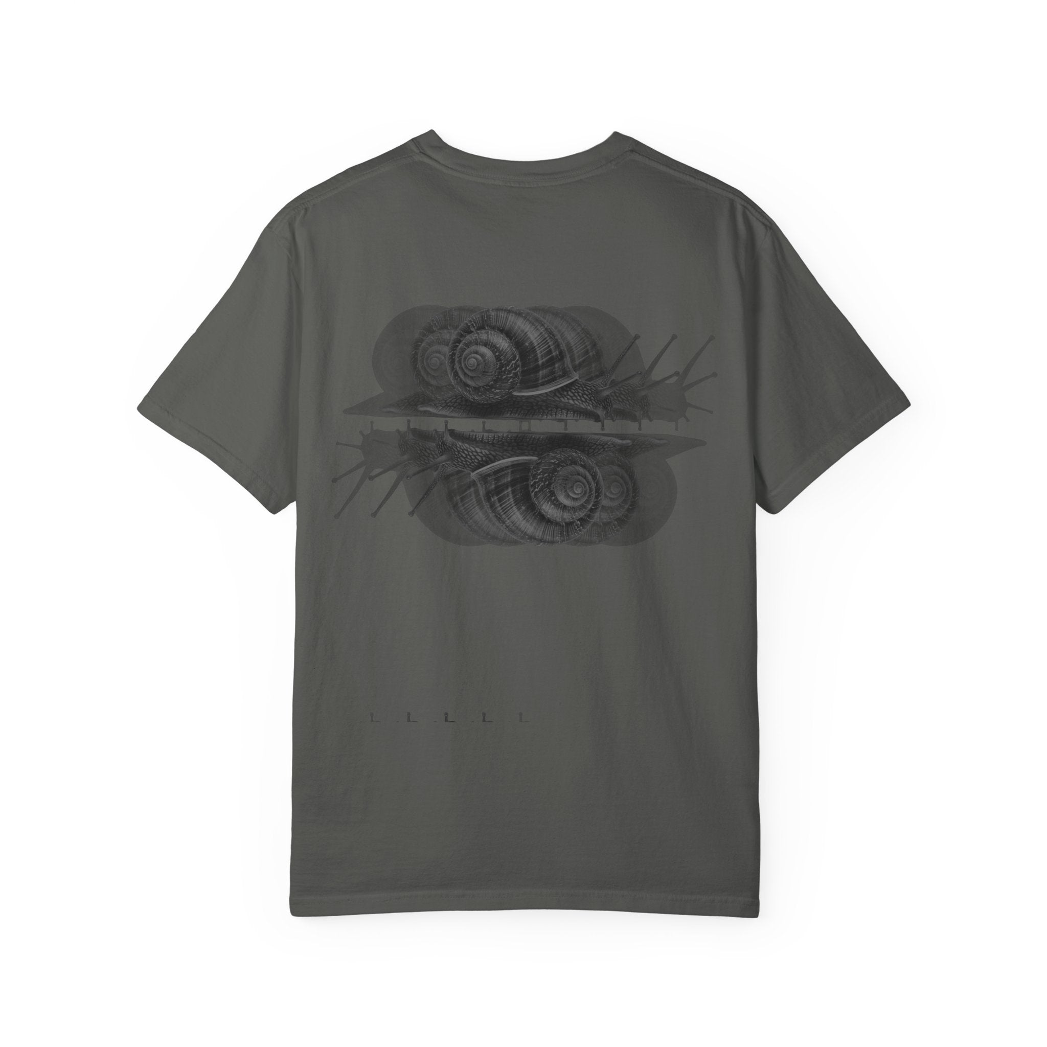 Mollusk Graphic T-Shirt | Abstract Text Design