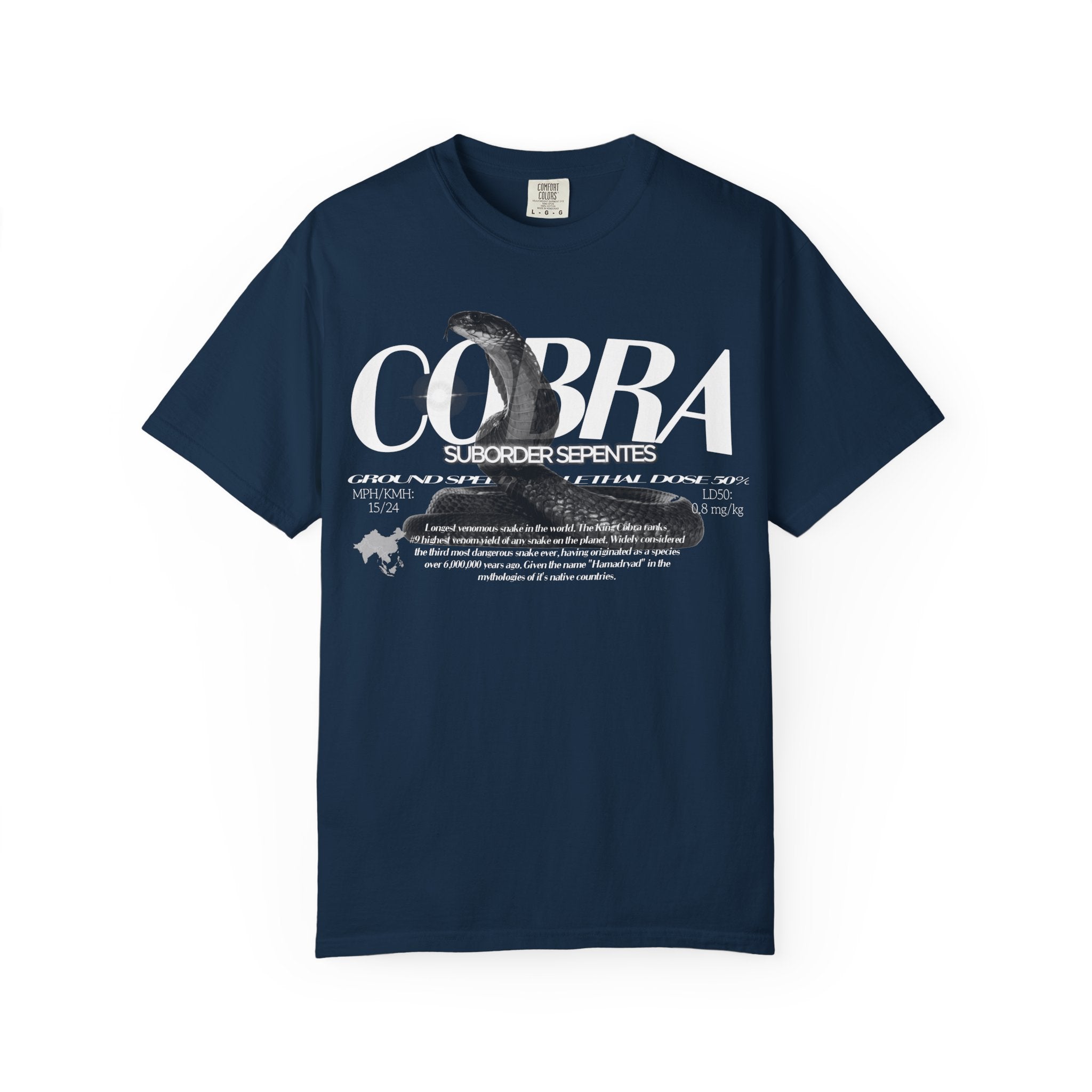 Cobra T-Shirt | King Cobra informational tee